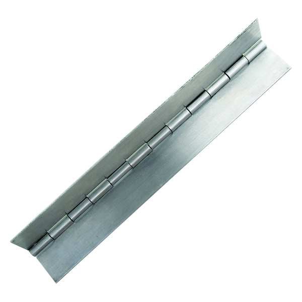 Monroe Pmp Piano Hinge, Stainless Steel, Full Surface Mounting, 2 in Leaf W x 72 in Leaf H - CS26040072