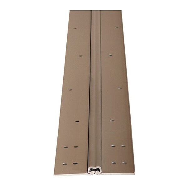 Stanley FM Continuous Hinge, Geared, Inset, 95 Inch, Dark Bronze - 662HD 95" FM DOOR HINGE 3/32" INST AL