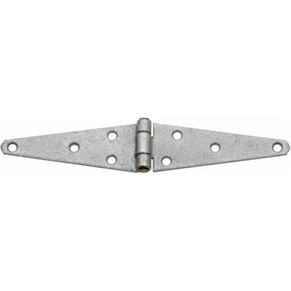 Eat-In N128-272 5 in. Galvanized Heavy Strap Hinge With Brass Pin - EA569489