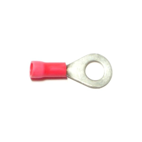 Midwest Fastener 22 WG to 18 WG x 1/4" Insulated Ring Terminals 20PK - 69944