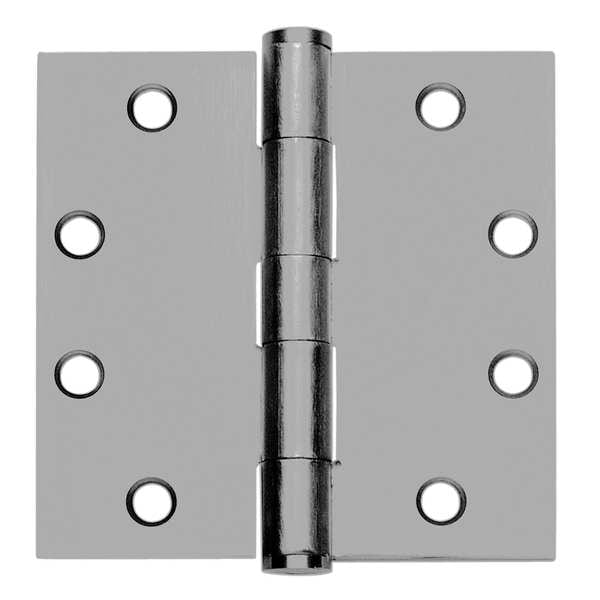 Best Door and Butt Hinge, Steel, Full Mortise Mounting, 1 3/4 in Leaf W x 4 in Leaf H, Prime Coat - CB179NRP 4 5X4 FM SW  DOOR HINGE P  STL