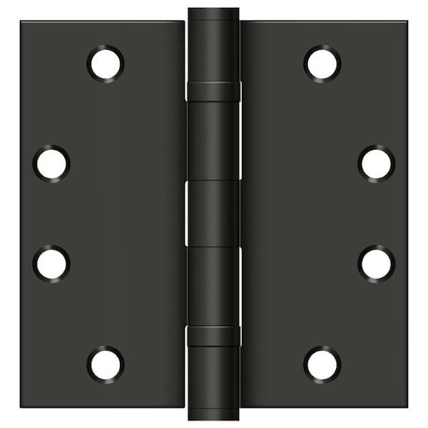 Deltana Oil Rubbed Bronze Door and Butt Hinge - S45BBU10B