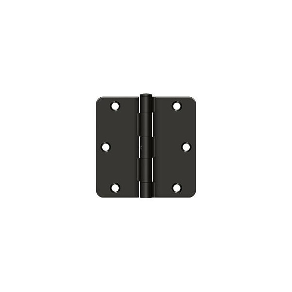 Deltana Oil Rubbed Bronze Door and Butt Hinge - S35R4N10B