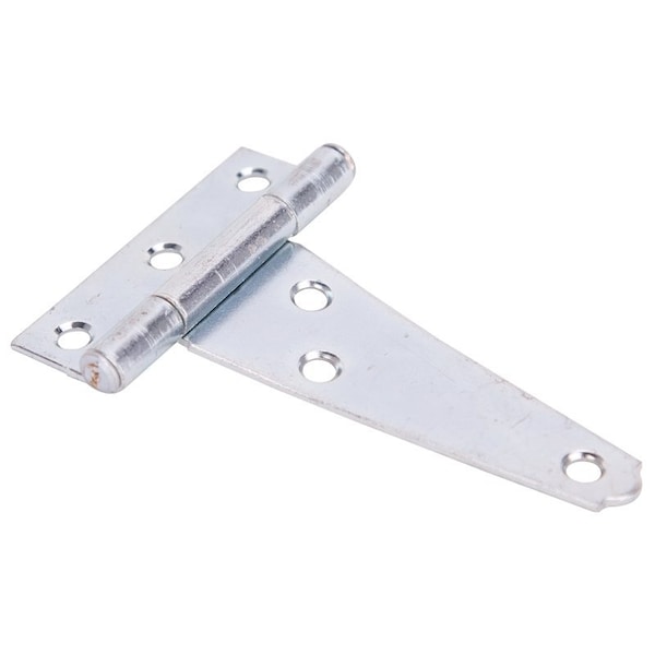 Prosource Light-Duty T-Hinge, Steel, Zinc, Fixed Pin, 180 deg Range of Motion, 13 Pc lb - LTH-Z03-013L
