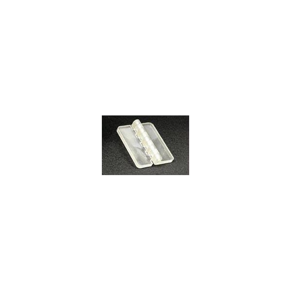 Professional Plastics Clear Acrylic Hinge, 1.500 Inch 25 Pcs Case - HHINGEACRCL1.500-25CASE