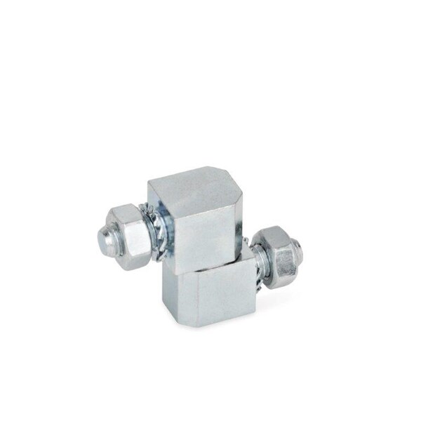 J.W. Winco GN129-12-Z 2 Part Lift-Off Hinge, Steel - 12WNG7