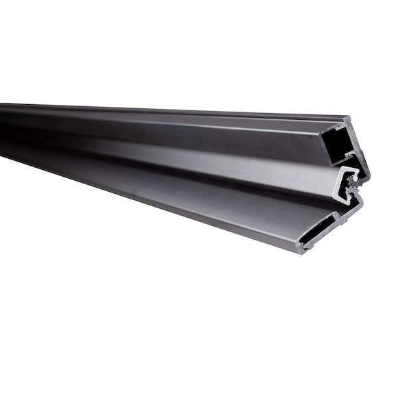 Global Door Controls 83 in. Full Surface Continuous Hinge Heavy Duty Limited Frame in Duranodic - THI-1183LFHD-DU