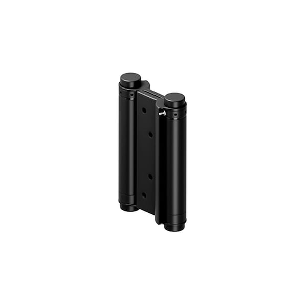 Deltana 5in Double Action Saloon Hinge Matte Black Finish - DASHS5U19
