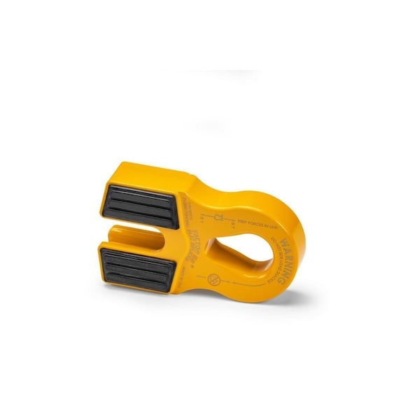 Factor 55 37503 0.38-0.5 in. Flat Splicer on Synthetic Rop - Yellow - FAC-37503