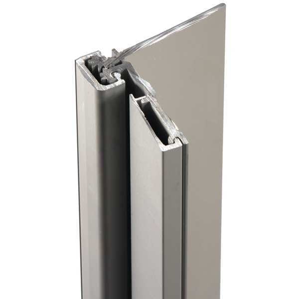 National Guard Piano Hinge, Bronze, Half Surface Mounting, 1 15/16 in Leaf W x 95 in Leaf H, Anodized Aluminum - HD5400A-95