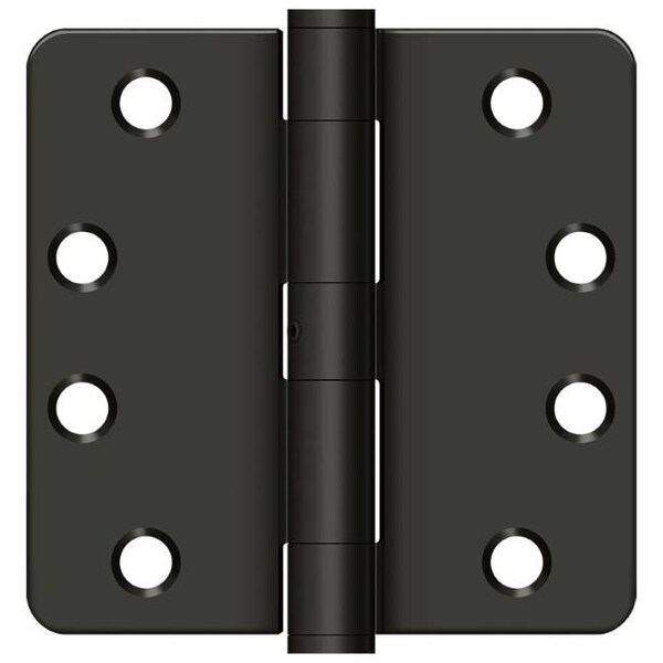 Deltana Oil Rubbed Bronze Door and Butt Hinge - S44R4HDN10B