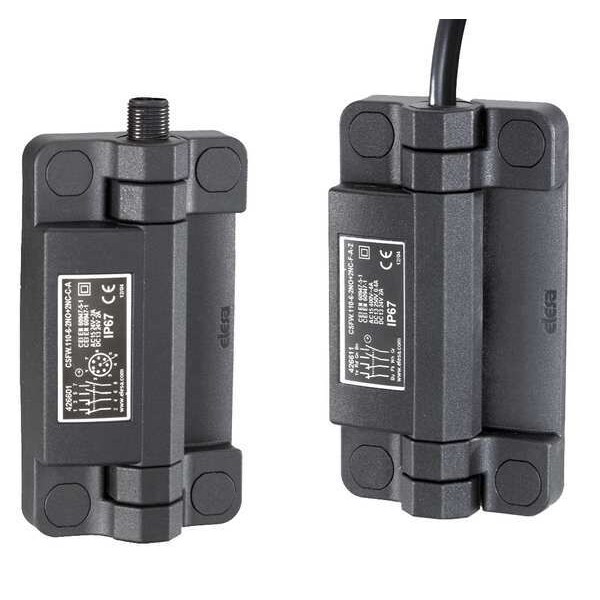 Elesa 110mmH Hinged Safety Interlock Switch - CFSW.110-6-1NO+3NC-C-C