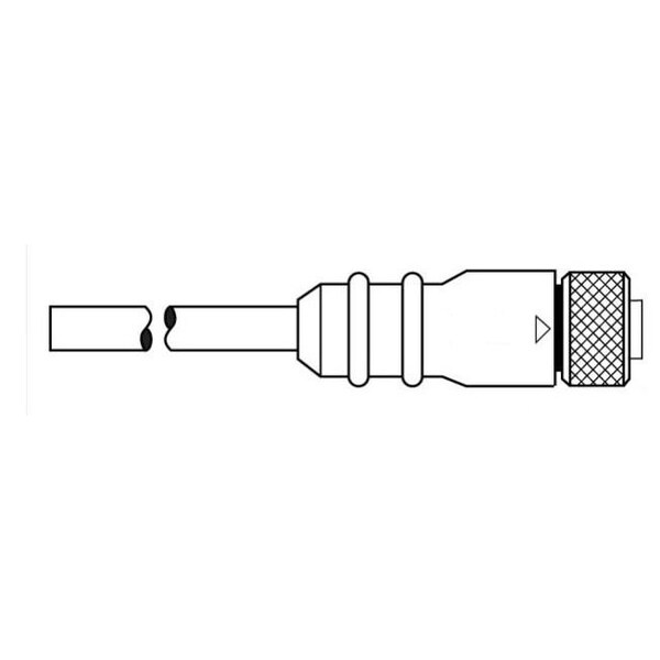 Ericson MICR-SYNC DL KEY SGL END F STR 3P 6FT PV - 73FS006F
