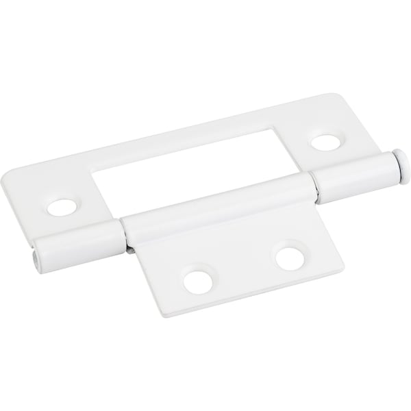 Hardware Resources Bright White 3" Loose Pin Non-Mortise Hinge 4 Hole - 9500BWH