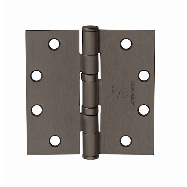 Mckinney Hinges McKinney 4-1/2inx4-1/2in Square Corner Standard Weight 5 Knuckle Ball Bearing Hinge # 55862 Oil - TA271441210B