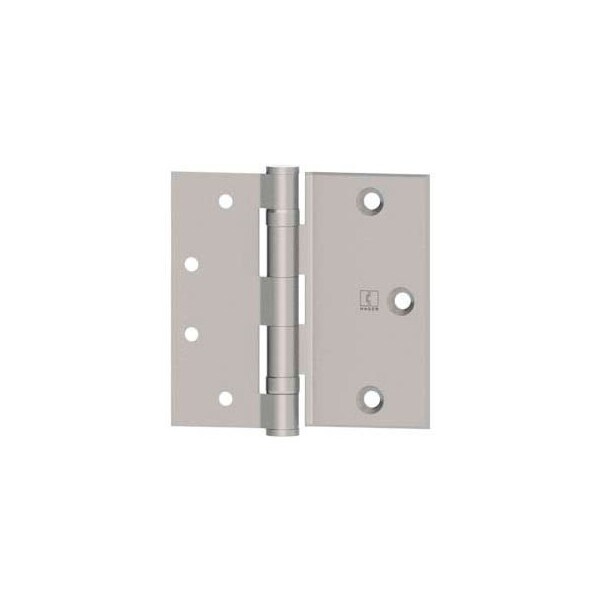Hager Companies Bb1173 Half Surface, Five Knuckle, Ball Bearing, Standard Weight Hinge 4.5" Us26d - 1173B0045000026D0001