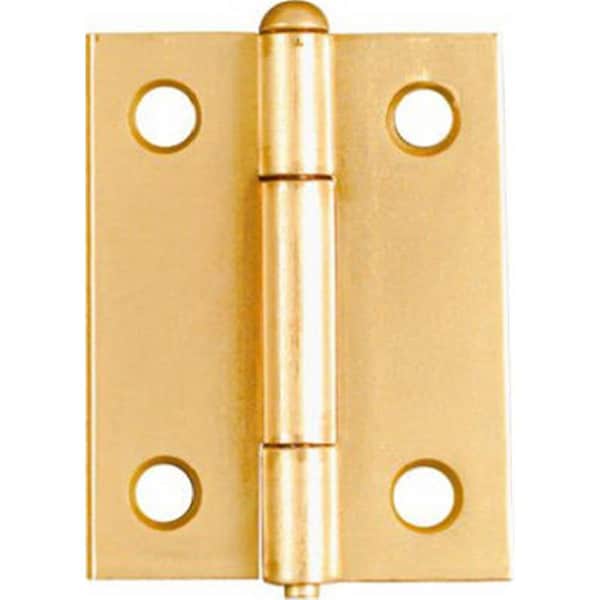 Greengrass N141-879 2 x 1.60 in. Light Narrow Hinge With Screws, 2PK - GR698343