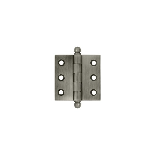 Deltana CH2020U15A Ball Tip Cabinet Hinge Antique Nickel, 10PK - CH2020U15A-XCP10
