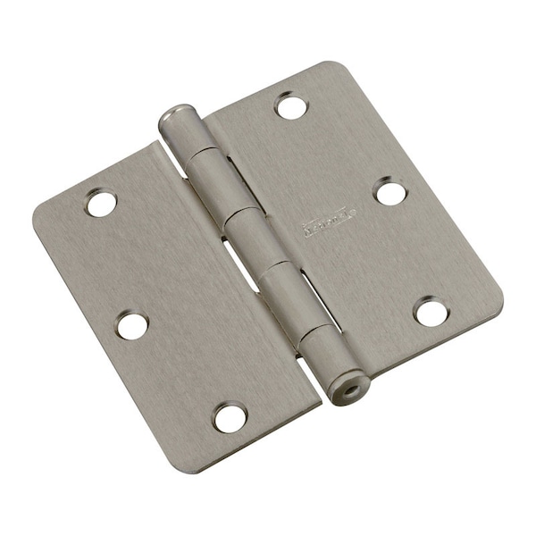 National Hardware National Hardware 3-1/2 in. L Satin Nickel Door Hinge 1 pk - N830-245