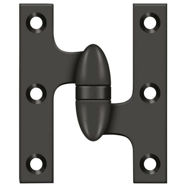 Deltana Oil Rubbed Bronze Door and Butt Hinge - OK3025B10B-R