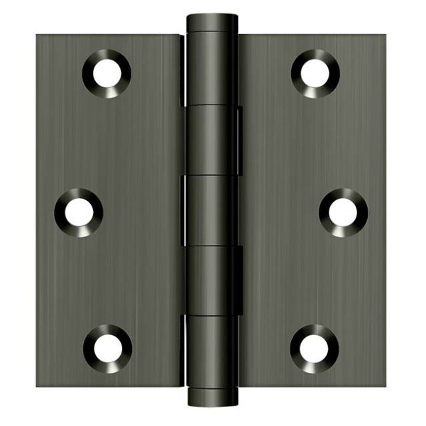 Deltana Antique Nickel Door and Butt Hinge - DSB315A