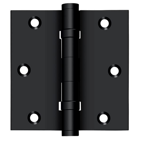 Deltana Black Door and Butt Hinge - DSB35B19