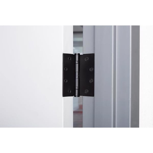 Brinks Commercial Brinks Commercial 4.5 in. L Black Door Hinge 1 pk - BC41018