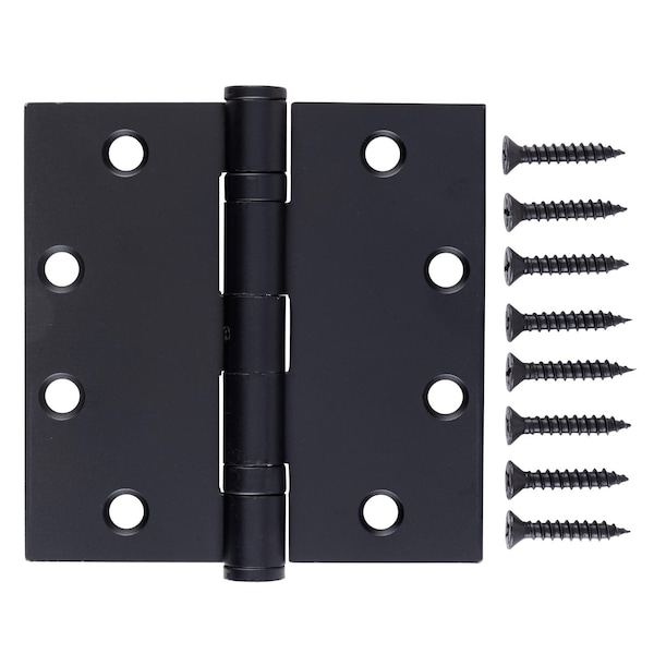 Brinks Commercial Brinks Commercial 4.5 in. L Black Door Hinge 1 pk - BC41018
