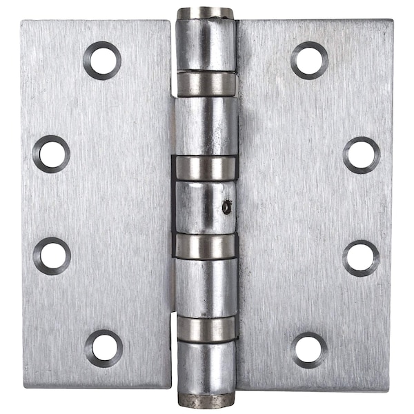 Global Door Controls 4.5 in Leaf W x 5 in Leaf H, Chrome - CPH5045BBNRP26D-3