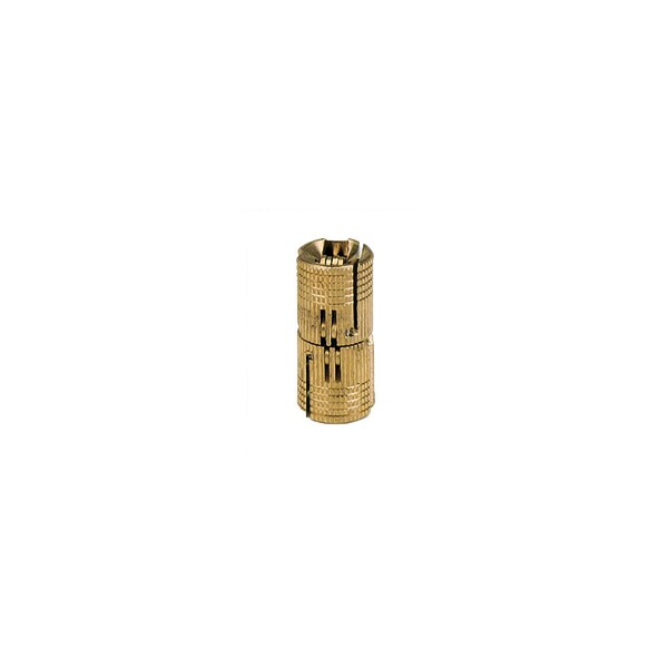 Richelieu 12inch 12 mm x 12inch 12 mm Concealed KnockIn Barrel Hinge, Brass - 420124130