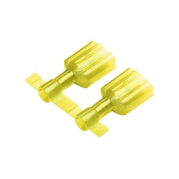 Panduit Male Disconnect, nylon fully insulated,  - DNF10-250FIMB-K
