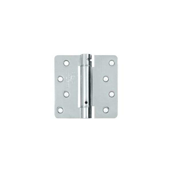 Deltana DSH4R426 Spring Hinge Polished Chrome, 10PK - DSH4R426-XCP10