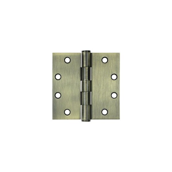Deltana S45 HD Square Hinges Antique Brass, 10PK - S45U5-XCP10