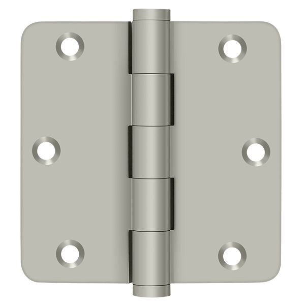 Deltana Satin Nickel Radius Hinge - DSB35R415-R