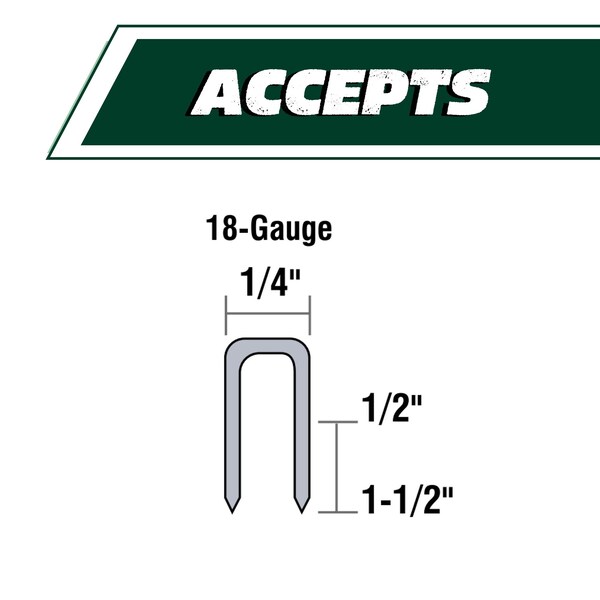 Metabo Hpt 18V Cordless 1/4in Crown Stapler Kit - N1804DAM