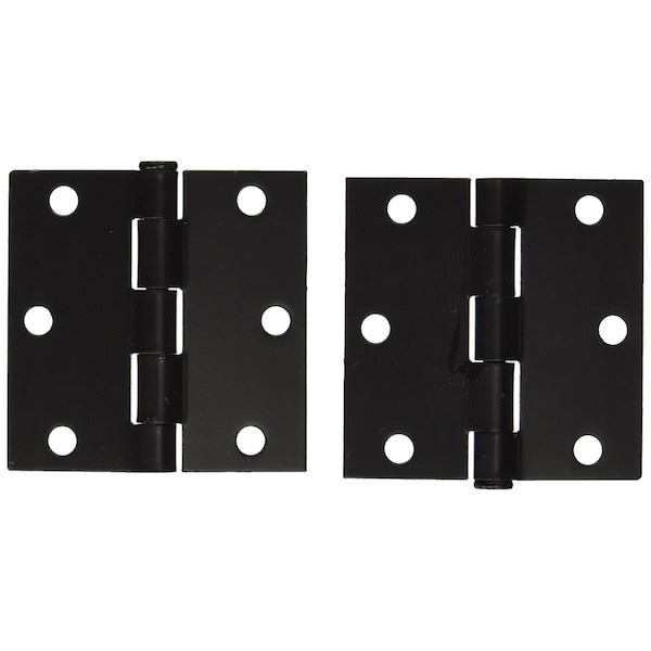 Patioplus 3 x 3 in. Square Hinge Steel, Oil Rubbed Bronze - PA878073