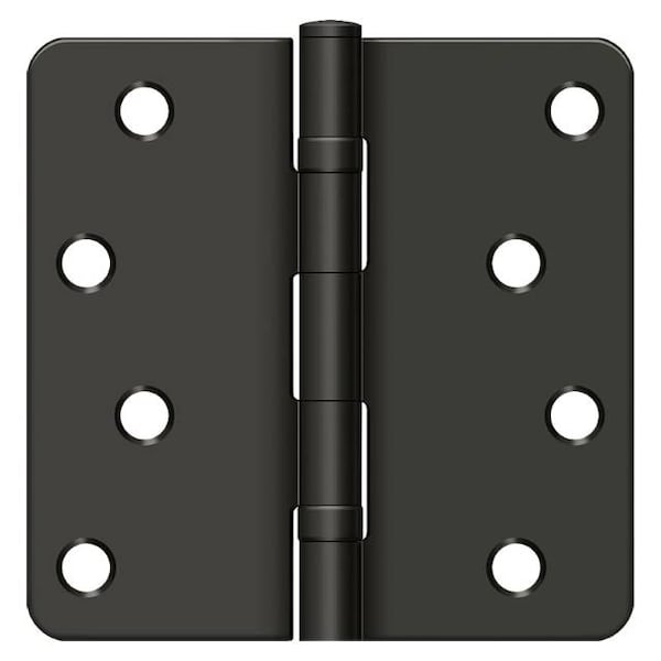 Deltana Oil Rubbed Bronze Door and Butt Hinge - S44R4BB10B