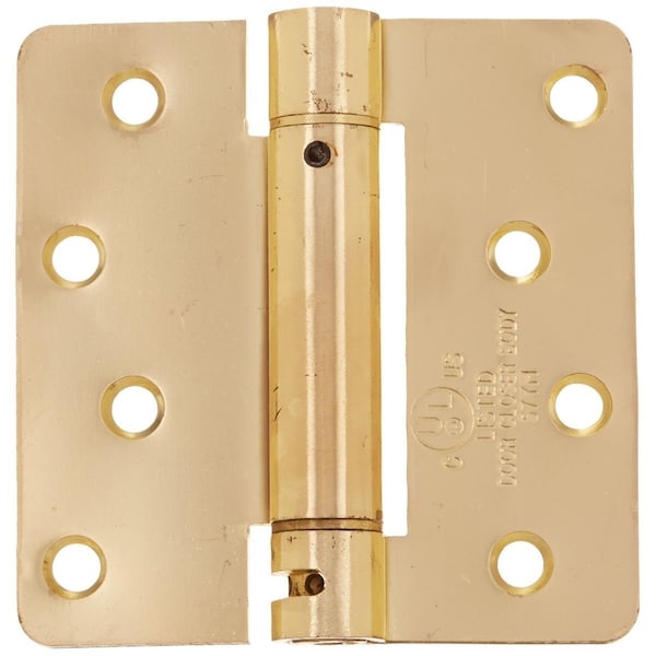 Patioplus DSH4R43-4 4 x 4 x 0.25 in. Spring Hinge Steel-US3 - PA864522