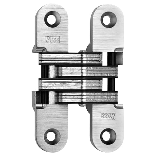 Soss Door Invisible Hinge, 1-3/8 in-1-3/4 in Door Thickness, US15 - 216US15