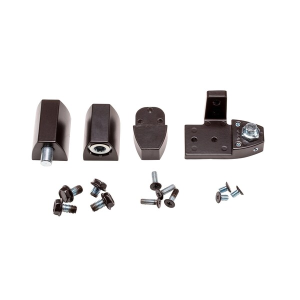 Global Door Controls Left-handed Arch/Vistawall Style Offset Pivotin Duranodic - TH1110OC-LH-DU