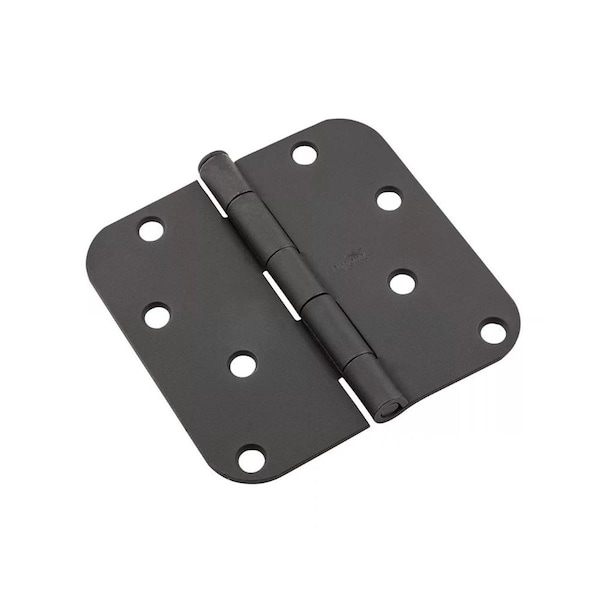 National Mfg Spectrum Brands Hhi 4 in. Door Hinge, Black, 15PK - 109624