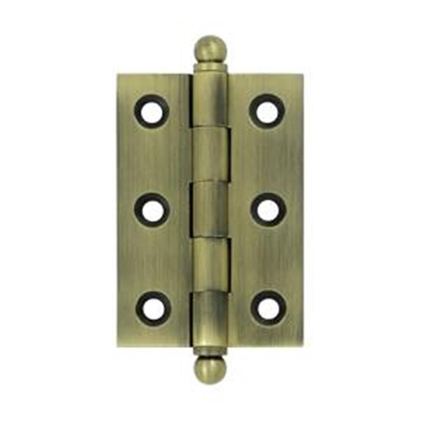 Patioplus 2.5 x 1.68 in. Hinge with Ball Tips- Antique - PA3857671
