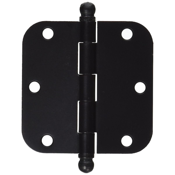 Patioplus 3.5 x 3.5 x 0.62 in. Radius Hinge with Ball Tips Steel - Oil Rubbed Bronze - PA864523