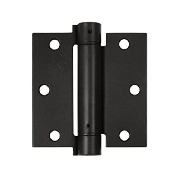 Patioplus 3.5 x 3.5 in. Spring Hinge Steel, Oil Rubbed Bronze - PA576970