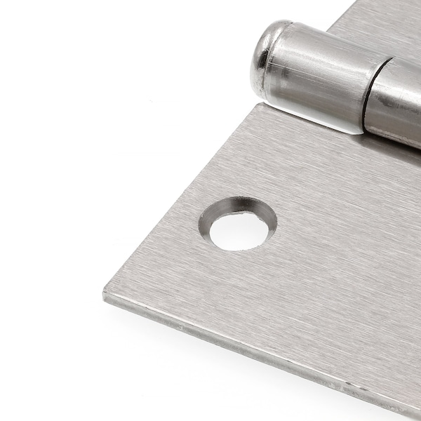 Prime-Line Door Hinge Residential Smooth Pivot, 3-1/2 in. x 3-1/2 in. w/ Square Corners, Satin Nickel 3 Pack - U 1150253