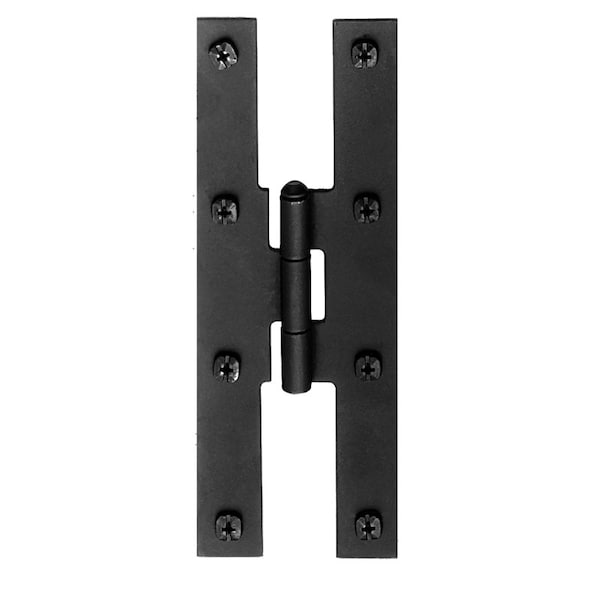 Acorn Mfg Acorn 7 in. L Black H Hinge 1 pk - AH7BQ