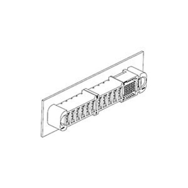 Molex Board Connector, 42 Contact(S), 5 Row(S), Female, Straight, 0.079 Inch Pitch, Press Fit Terminal,  - 1710890022