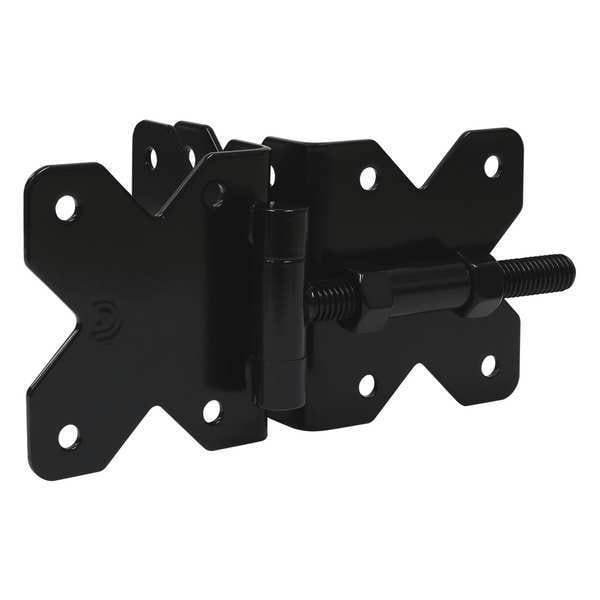 D&D Hidden Barrel Hinge, Vinyl, Screw-On Mounting, 3 in Leaf W x 3 1/2 in Leaf H - DDSHSS
