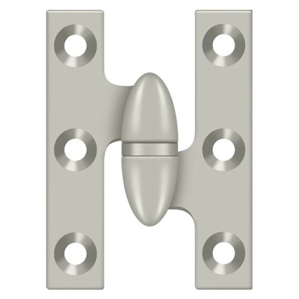 Deltana Satin Nickel Door and Butt Hinge - OK2015U15-R