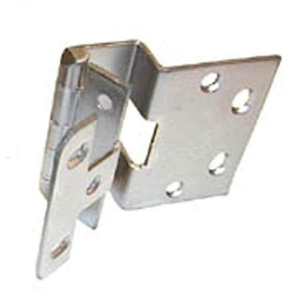 Hd C376 26D RPC 10.18 in. Door Overlay Hinges; Dull Chrome Finish for 0.75 in. doors - C376 26D